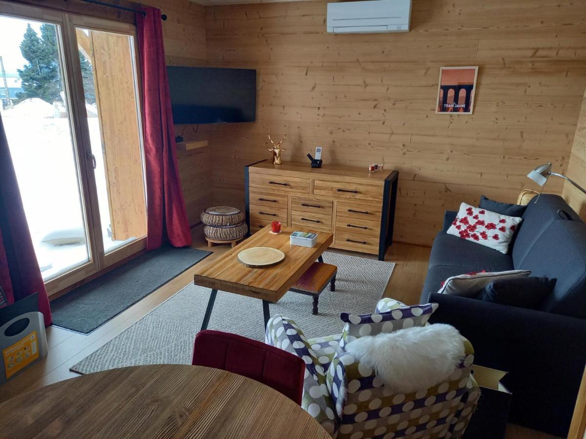 Eco-Logis Des Cabris Leilighet Font-Romeu-Odeillo-Via Eksteriør bilde