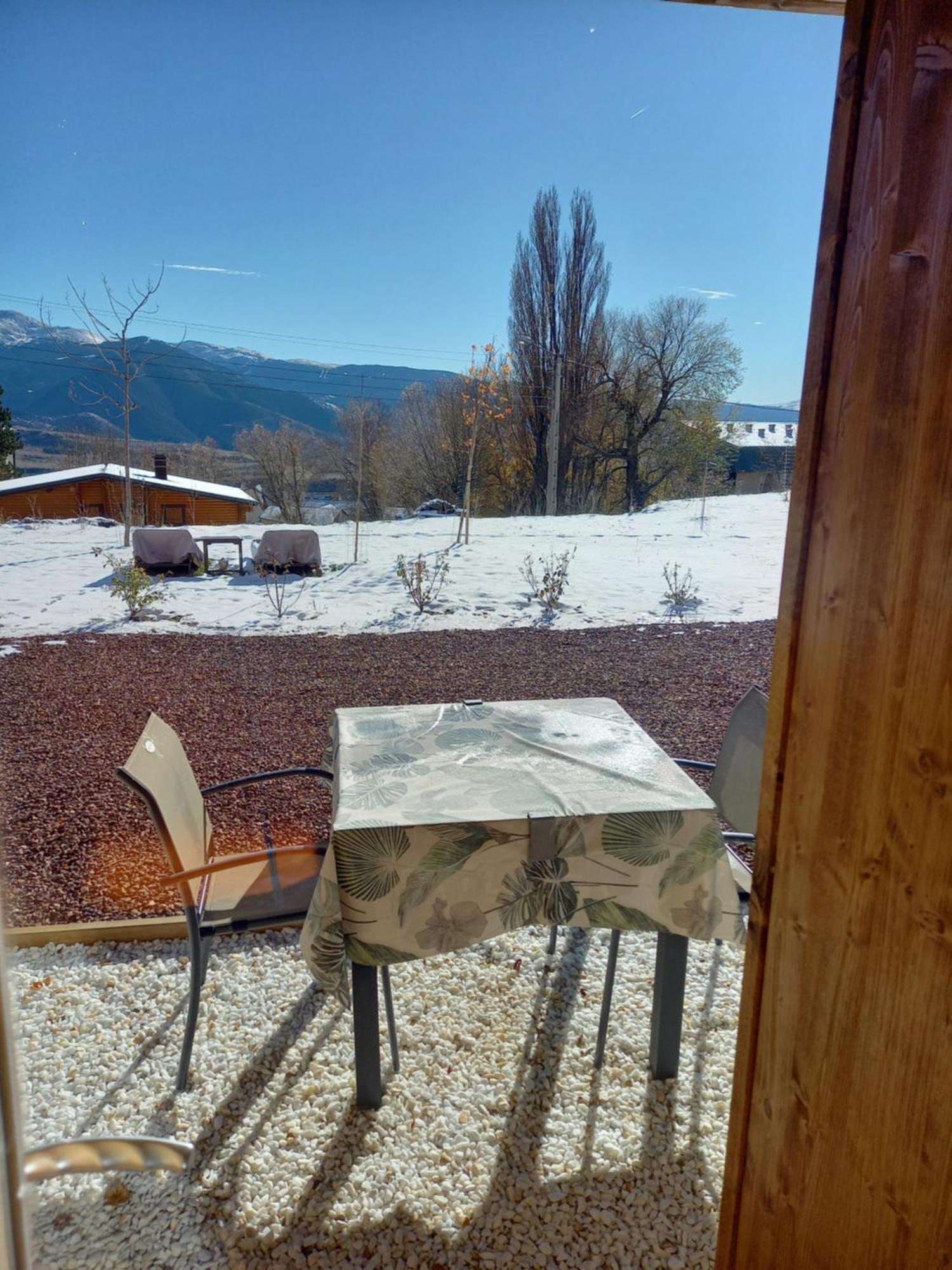 Eco-Logis Des Cabris Leilighet Font-Romeu-Odeillo-Via Eksteriør bilde